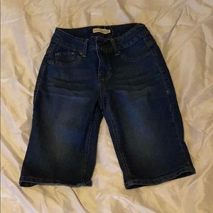 Dark blue Jean capris